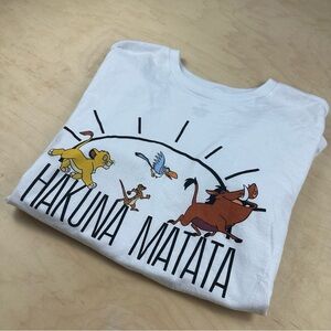 Disney White Hakuna Matata tee
